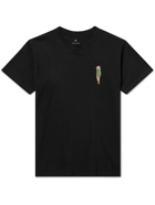 Snow Peak - Slim-Fit Printed Cotton-Jersey T-Shirt - Black