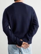 Richard James - Wool and Cashmere-Blend Sweater - Blue