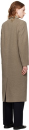 House of Dagmar Taupe Anissa Coat