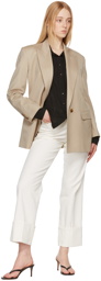 LOW CLASSIC Beige Wool Classic Blazer