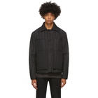 Craig Green Black Quilted Worker Jacket