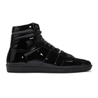 Saint Laurent Black Court Classic SL/10H Sneakers