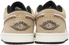 Nike Jordan Tan Air Jordan 1 Sneakers