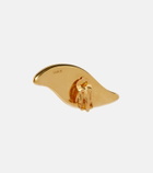 Khaite Leaf clip-on earrings