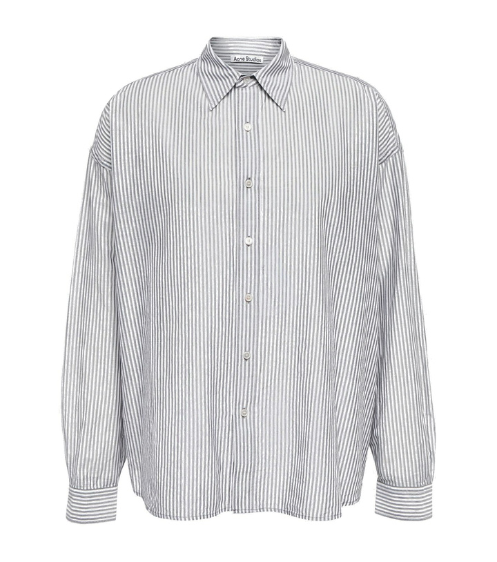 Photo: Acne Studios - Striped cotton shirt