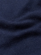 ASPESI - Cotton, Cashmere and Wool-Blend Jersey Sweater - Blue - IT 46