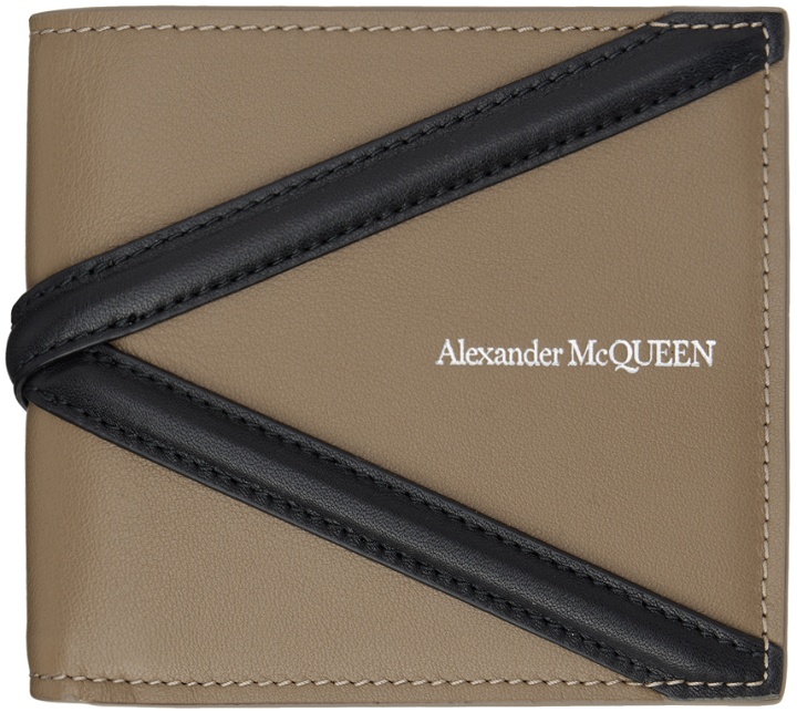 Photo: Alexander McQueen Beige Harness Wallet