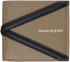 Alexander McQueen Beige Harness Wallet