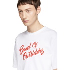 Band of Outsiders White Logo Alpine Band T-Shirt