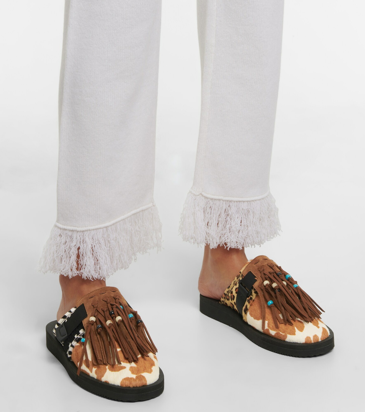 Alanui - x Suicoke Zavo leather slippers Alanui