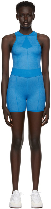 Photo: Gauge81 Blue & Beige Bolton Bodysuit