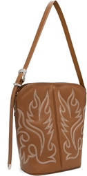 Toga Pulla Tan Western Shoulder Bag