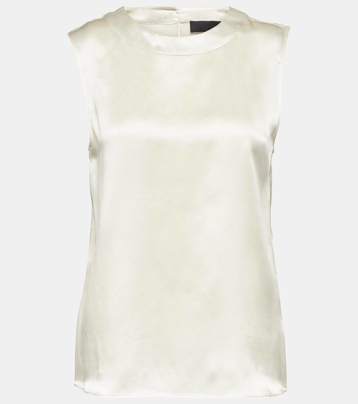 Nili Lotan Davy silk satin top