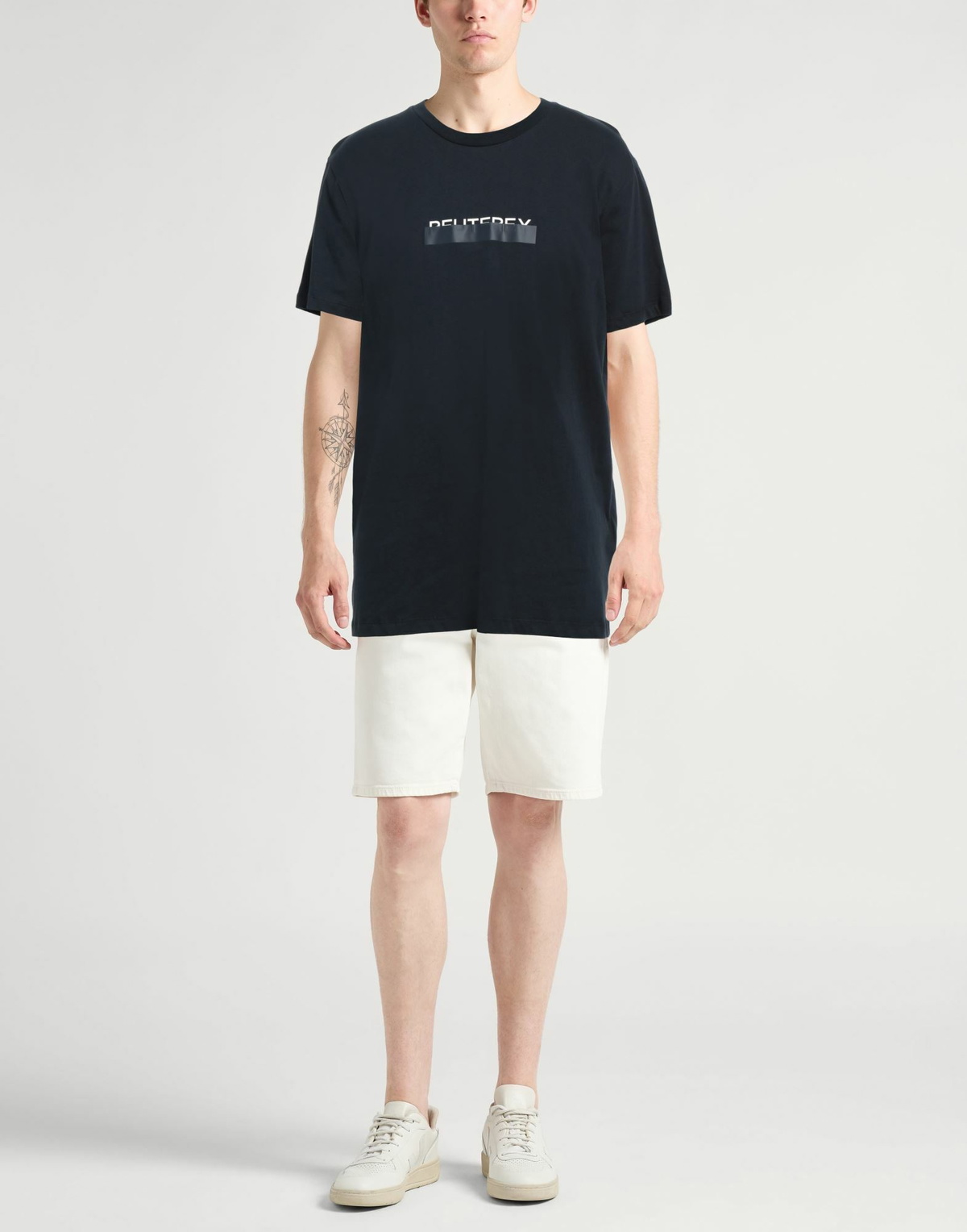 Peuterey Mens T-shirt Midnight in Blue