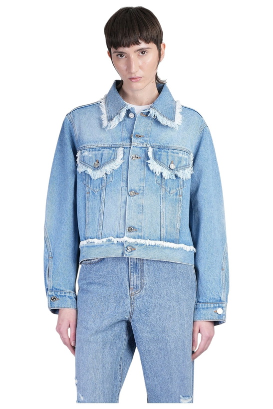 Photo: Séfr Sydney Denim Jackets In Blue Cotton
