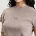 MM6 Maison Margiela Women's Baby T-Shirt in Taupe