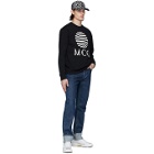 McQ Alexander McQueen Black Logo Sweatshirt