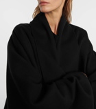 The Row Mavis cashmere wrap coat