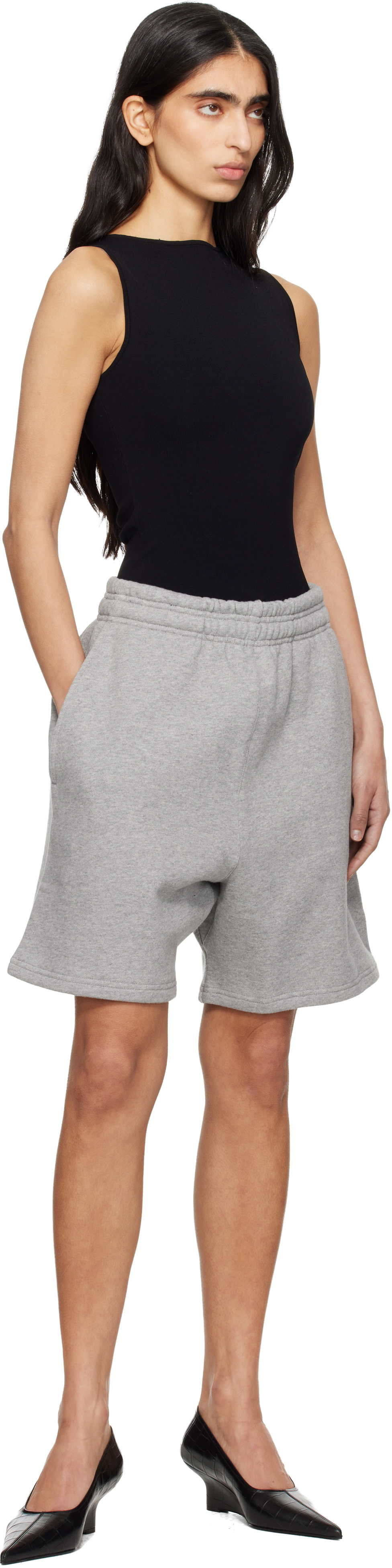 Entire Studios Gray Standard Sweat Shorts