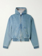 VETEMENTS - Hooded Denim Jacket - Blue