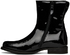 Our Legacy Black Slim Camion Boots