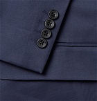 Richard James - Navy Stretch-Cotton Twill Suit Jacket - Navy