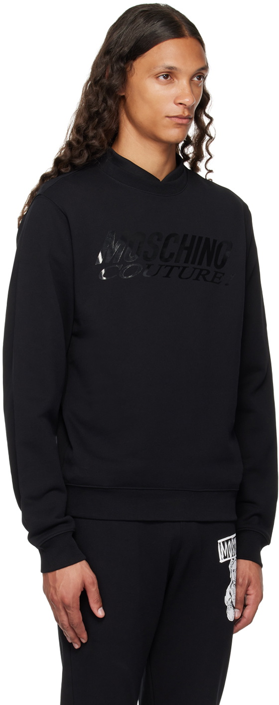 Moschino Black 'Moschino Couture!' Sweatshirt