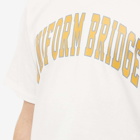 Uniform Bridge Men's Arch Logo T-Shirt in Off White