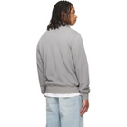 Les Tien Gray French Terry Banded Polo