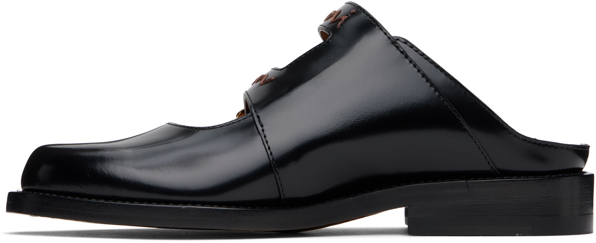 Marni Black Bambi 3.0 Double Buckle Slip-on Loafers Marni