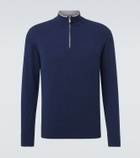 Eleventy Cashmere half-zip sweater