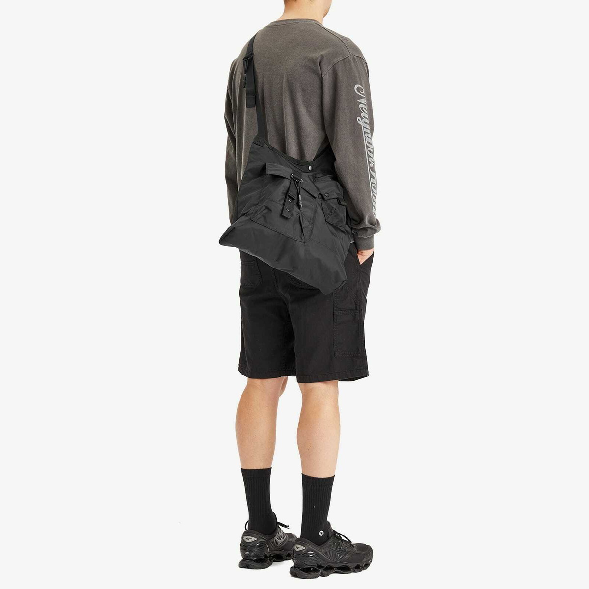 Maharishi Men's M.A.L.I.C.E Monk Sling Bag in Black 