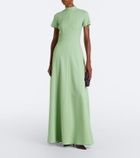 Emilia Wickstead Malinda wool crêpe gown