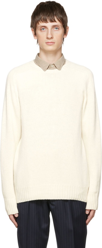 Photo: Officine Générale Off-White Seamless Sweater