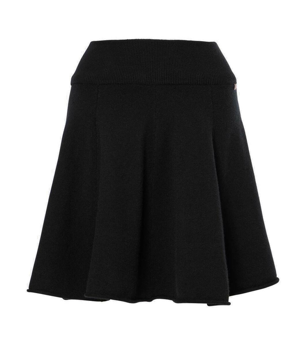 Extreme Cashmere N°379 Girl cashmere-blend miniskirt extreme
