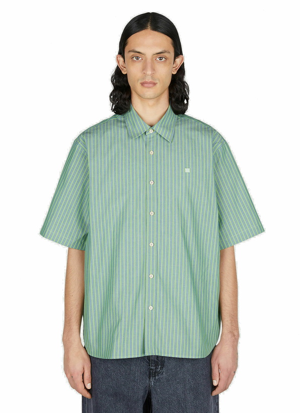 Photo: Acne Studios - Striped Shirt in Green