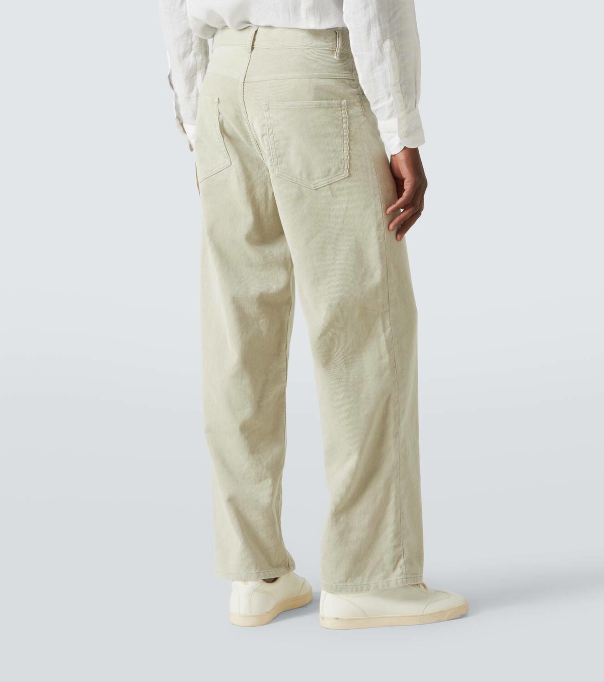 パンツ AURALEE 17SS Corduroy Cut Pant 0 Beige Auralee Cotton corduroy wide-leg pants Auralee