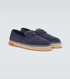 Valentino Garavani VLogo Signature suede espadrilles