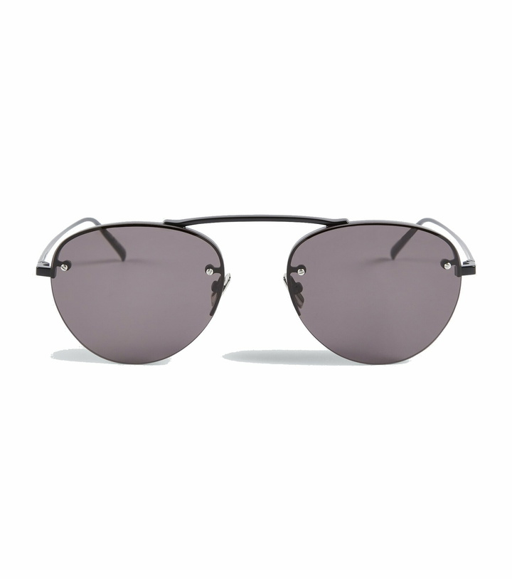 Photo: Saint Laurent - SL 575 aviator sunglasses