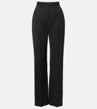 McQueen Chalk stripe straight pants