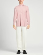 Isaia Mens Shirt Light in Pink