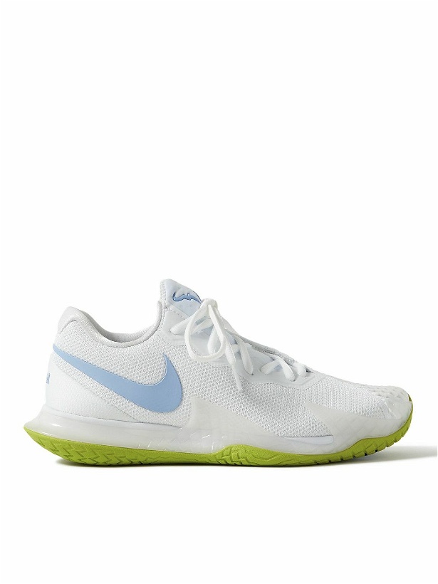 Photo: Nike Tennis - NikeCourt Zoom Vapor Cage 4 Rubber and Mesh Tennis Sneakers - White