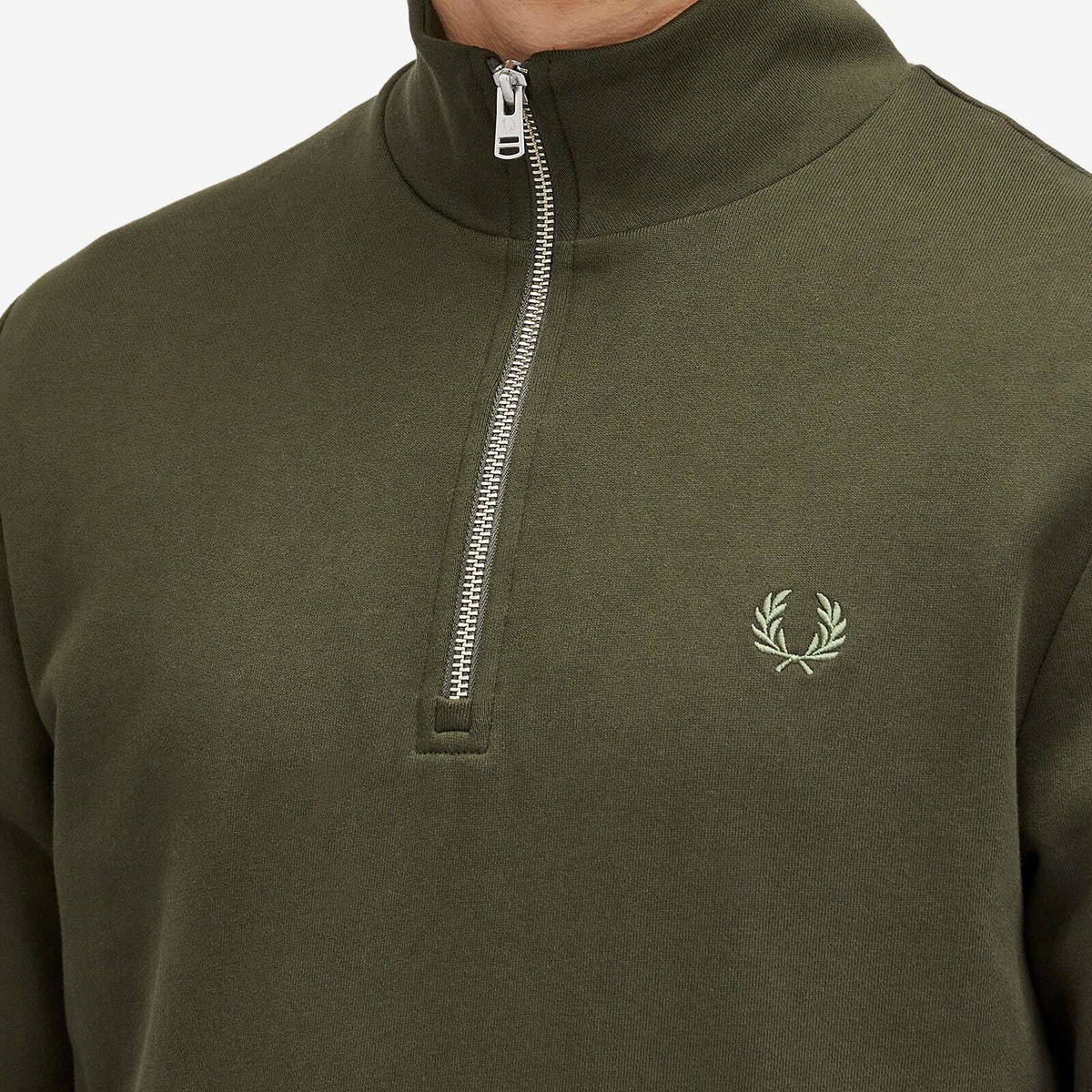 楽天市場】フレッドペリー FRED PERRY ハーフ ジップ スウェット