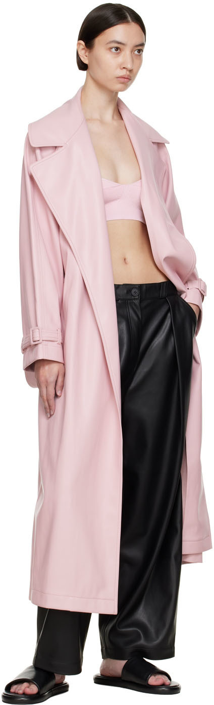 Olēnich Pink Viscose Tank Top