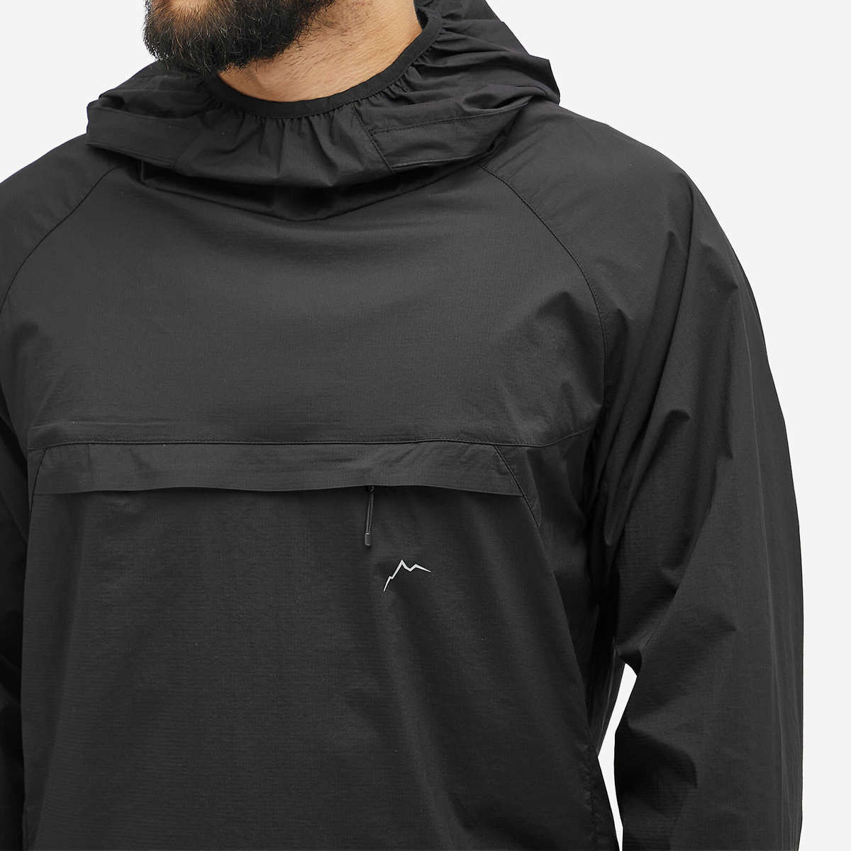 【CAYL】 packable stretch hoody / black cayl-packable-stretch-hoodie-