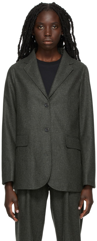 Photo: Norse Projects Wool Flannel Blazer