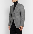 TOM FORD - Grey O'Connor Slim-Fit Prince of Wales Checked Wool Blazer - Gray