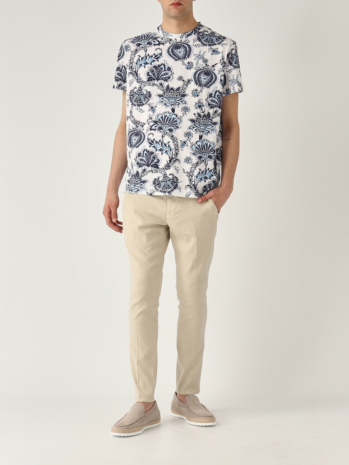 Etro T-shirt Roma Fantasia M/c T-shirt Etro Etro T-shirt Roma Fantasia M/c T-shirt Etro