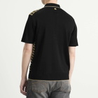 AMIRI Men's Ma Quad Zip Polo in Black
