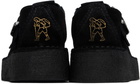 Clarks Originals Black Trek Wedge T-Bar Loafers